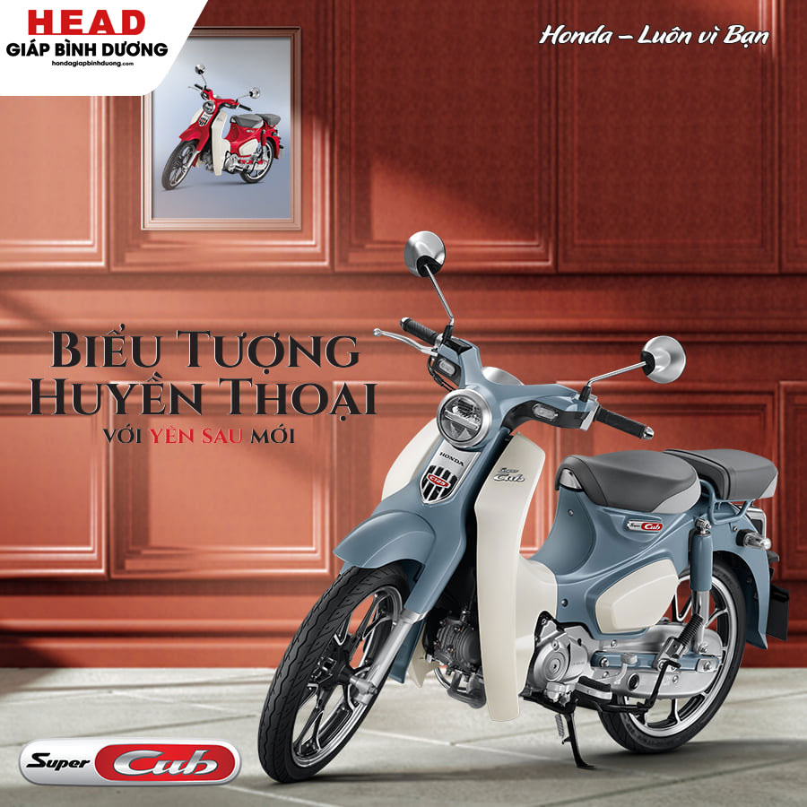 Honda Cub 125cc biển số VIP giá 300 triệu đồng tại Hà Nội